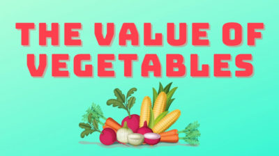 the value of vegetables