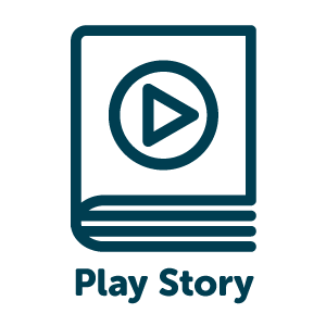 Icon to play story