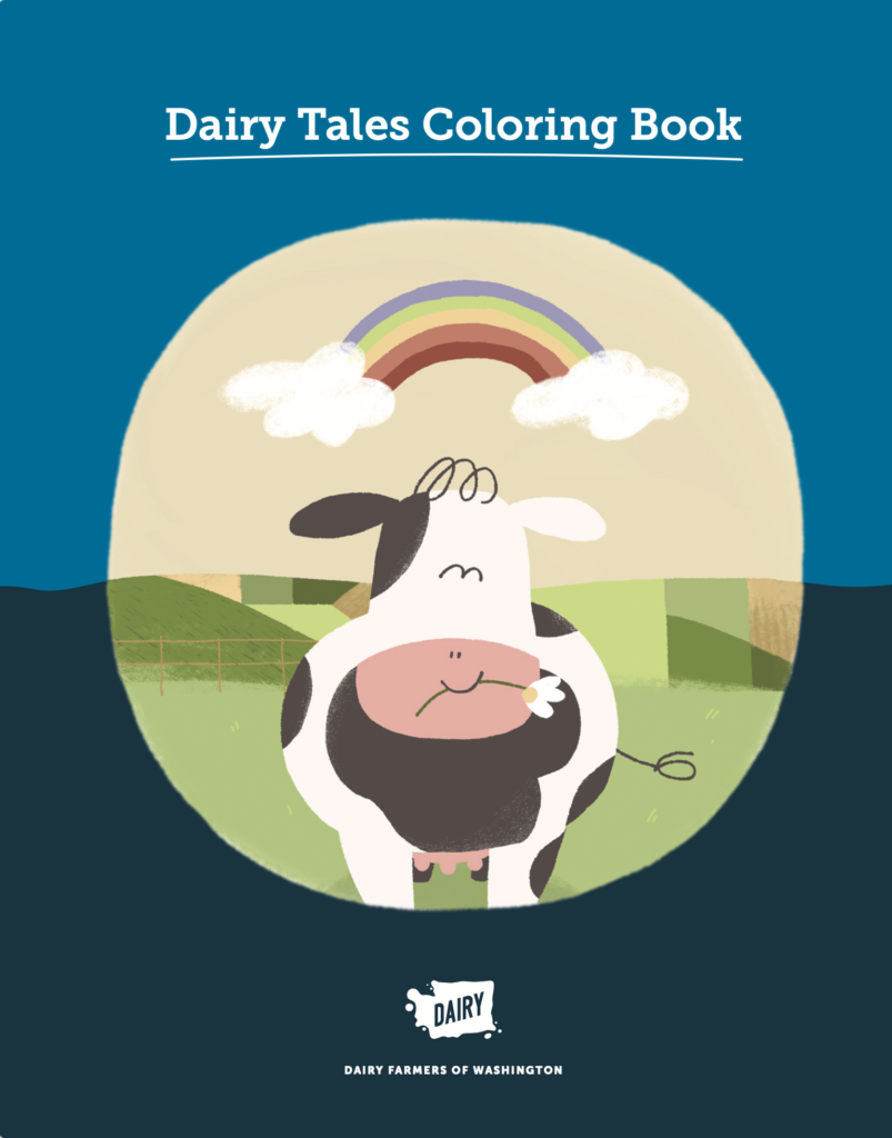 Dairy Tales Coloring Book